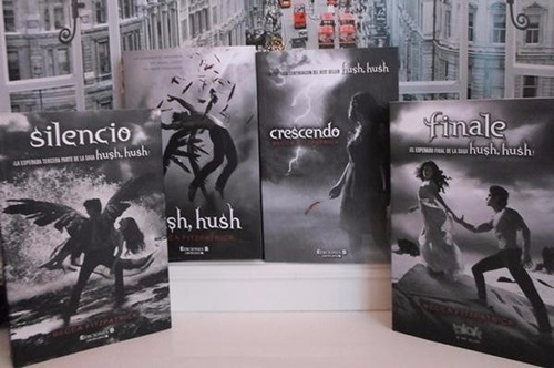 Saga Hush Hush, Crescendo, Silencio, Finale Oferta 4 Libros