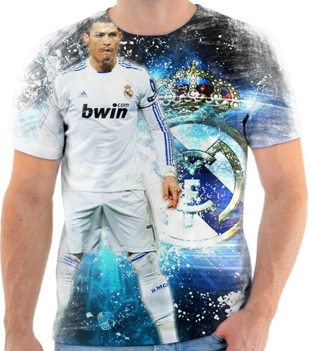 Camiseta Camisa Cristiano Ronaldo Real Madrid Cr7 Mod 04