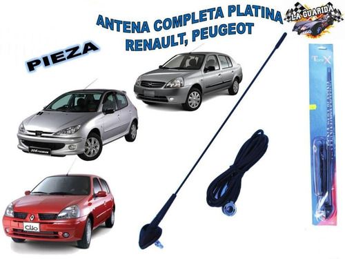 Antena Completa Para Platina Renault Y Peugeot An150