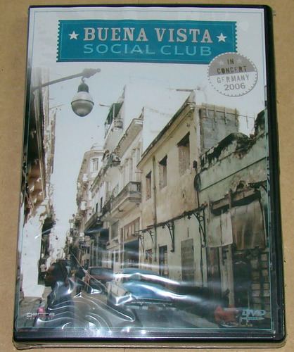 Buena Vista Social Club En Vivo Alemania 2006 Dvd Nuevo
