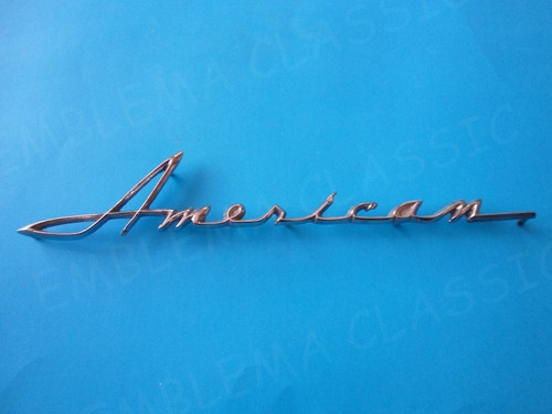 Emblema American Rambler Amc Clasico