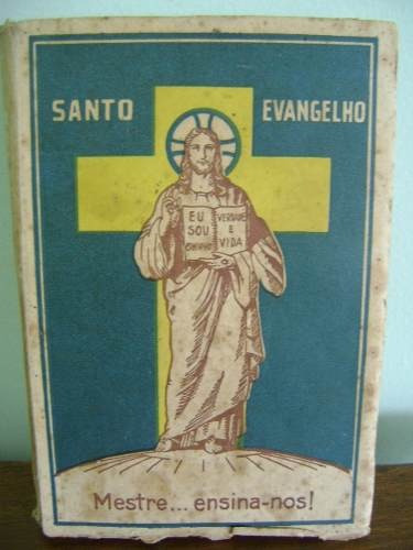 Livro Antigo Santo Evangelho Mestre Ensina-nos 1935