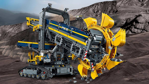 Lego Technic 42055 Bucket Wheel Excavator Único En Ml Sellad (Usado)