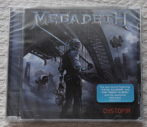 Megadeth - Dystopia ( C D Ed. U S A Nuevo)