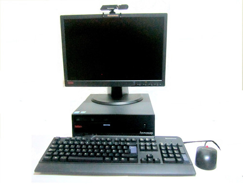 Computadora Usada Lenovo Dual Core Disco Duro160 Monitor 19p