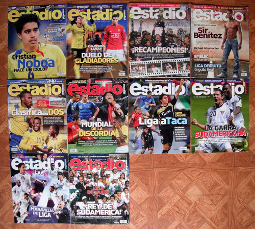 Revista Estadio Ecuatoriano Antiguas Y Modernas
