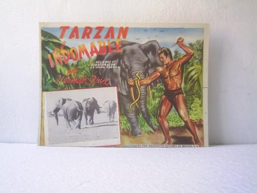 Afiche De La Serial Tarzan El Indomable Con Herman Brix 1935