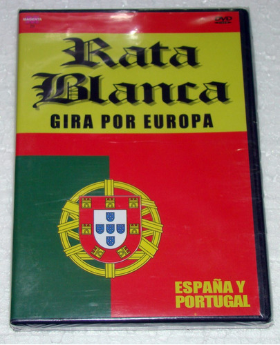 Rata Blanca Gira Por Europa Dvd Nuevo Sellado / Kktus