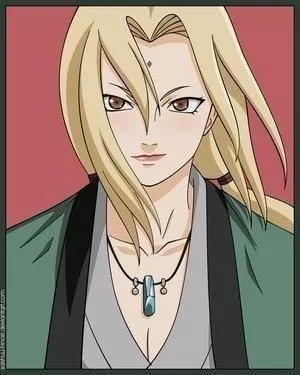 Colar Naruto Tsunade Pedra Azul Primeiro Hokage Hashirama