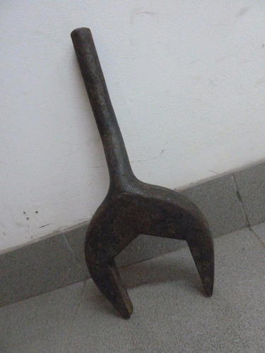 Llave De Ferrocarril Antigua Herramienta Decoración No Bahco