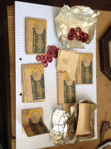 Imagen 6 de 6 de Lote De Antiguos Resortes, Cuerdas Para Relojes De Bolsillo.