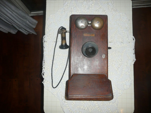 Antiguo Telefono De Pared Western Electric