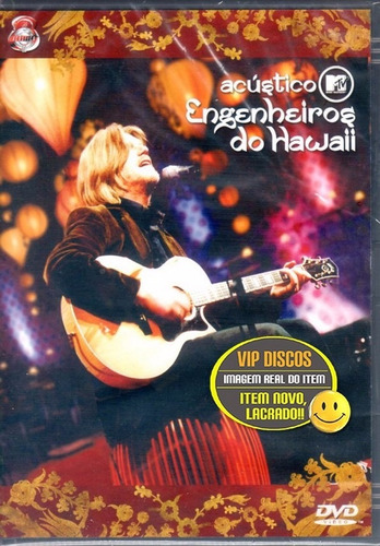 Dvd Engenheiros Do Hawaii Acústico Mtv - Novo, Lacrado Raro