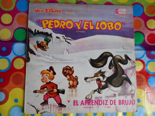 Pedro Y El Lobo Lp El Aprendiz De Brujo R