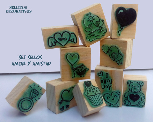 Amor Y Amistad, Día De San Valentín - I Love Rubber Stamps