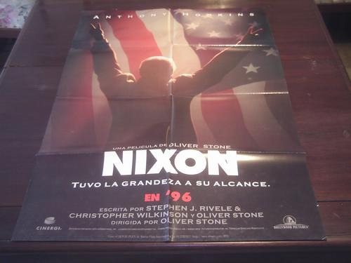 Poster Original Latino Nixon Anthony Hopkins Oliver Stone 95