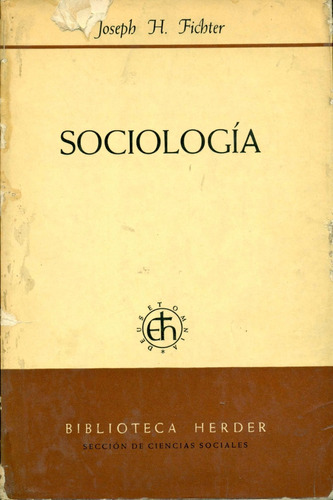 Joseph Fichter : Sociologia