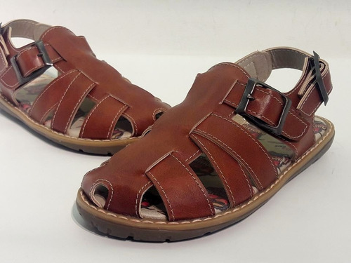 Sandalias Franciscana Varón Niño Eco Cuero Tequilaonline | Mercado Libre