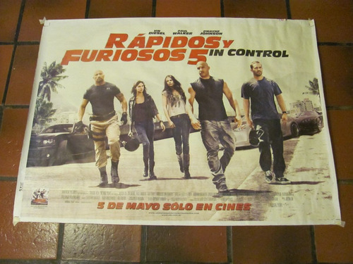 Afiches De Cine Antiguo Y Original  Con Vin  Diesel
