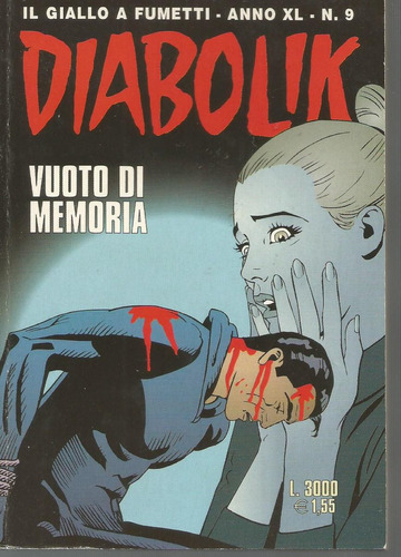 Diabolik 09 Ano 40 - Italiano - Bonellihq Cx183 M20