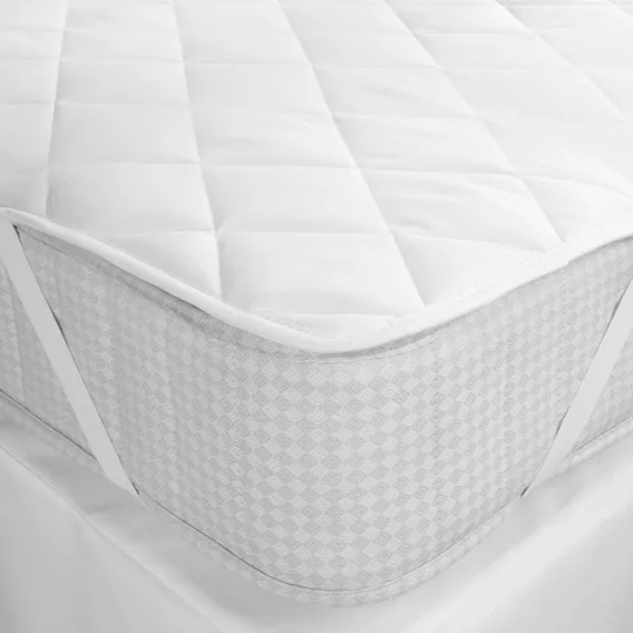 Cubre Colchon Protector Matelaseado Elástico 180x200 King