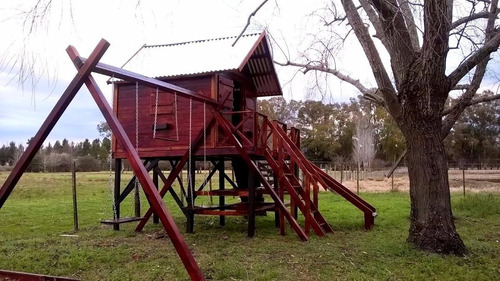 Casita De Madera Para Nena Y Nenes -