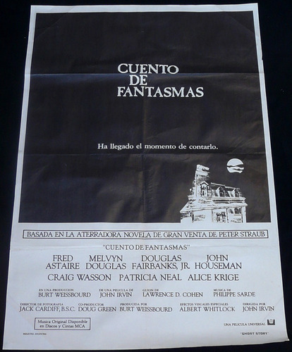 Afiche De Cine Antiguo. Cuento De Fantasmas. 30046