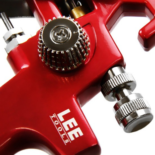 Imagem 2 de 5 de Pistola De Pintura Hvlp P/ 600 Ml Com Bico 1.4 Mm Leetools