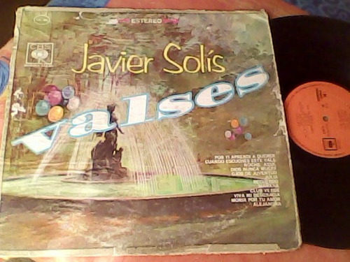 Disco Lp De Acetato Javier Solis, Valses