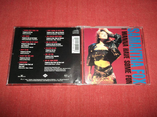 Samantha Fox - I Wanna Have Some Fun Cd Usa Ed 1990 Mdisk