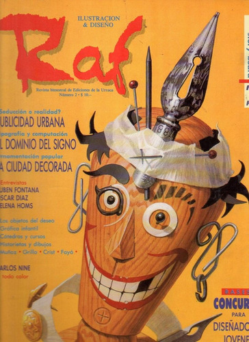Revista Raf 2 Ilustracion Y Diseño