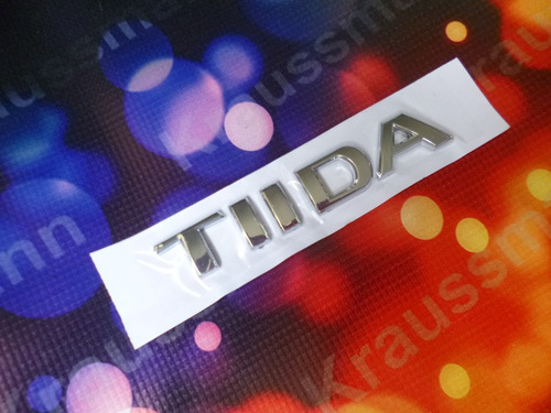 Nissan Tiida, Logo Emblema Cromado