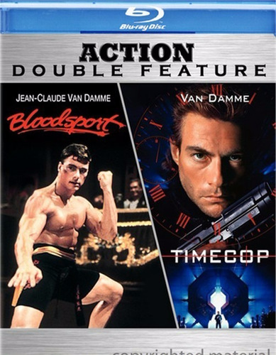Blu-ray Bloodsport El Gran Dragon Blanco + Timecop / 2 Films