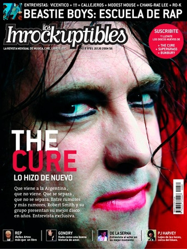 Revista Los Inrockuptibles 81. Julio 2004  The Cure