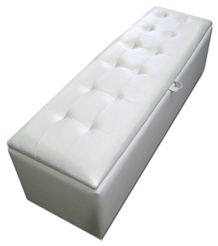 Puff Bau Para Os Pes D Cama De Casal Mt 140+45+45 Com Pistao