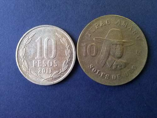 Moneda Perú 10 Soles De Oro Níquel 1980 (c20)