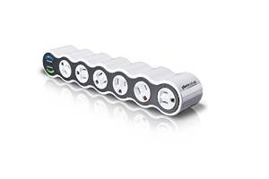 360 Eléctrico 36.051 Poder Curva 6 Outlet Surge Protector