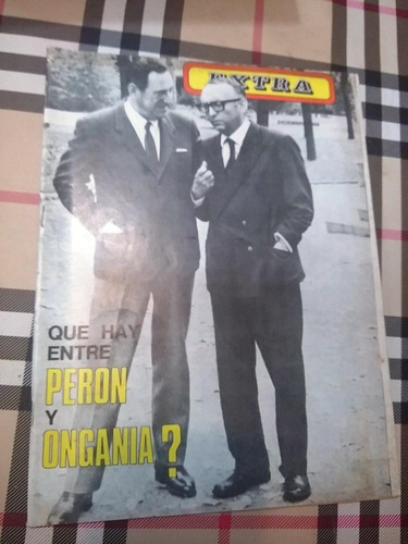 Extra Diciembre 68 Juan Domingo Peron Y Bernardo Neustadt