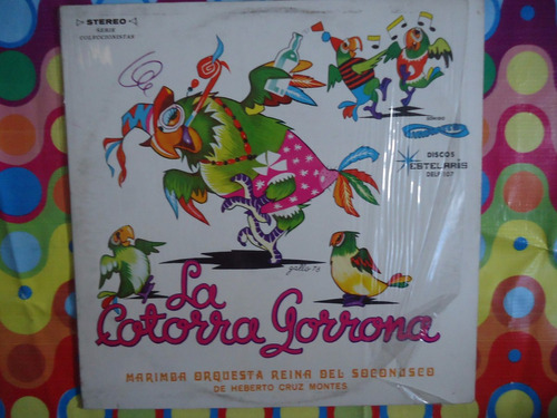 La Cotorra Gorrona Lp Marimba Orquesta Reina Del Socorro R