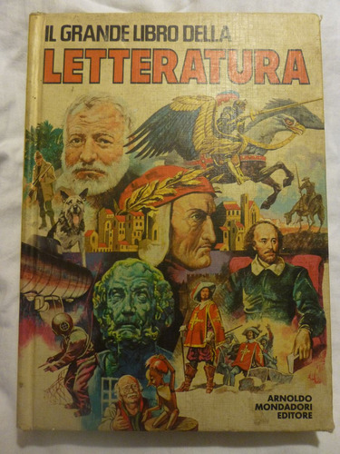 Il Grande Libro Della Letteratura,1981,ilustrado,1°edicion