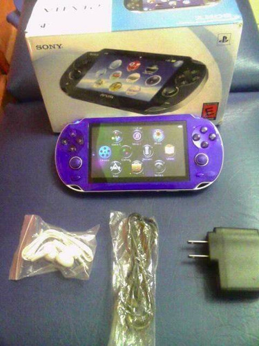 123 Consola Psvita Game Mp5 Y Radio 4gb