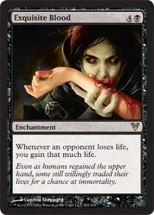 Cartas Magic: Exquisite Blood (sangre Exquisita) Nmint!!!