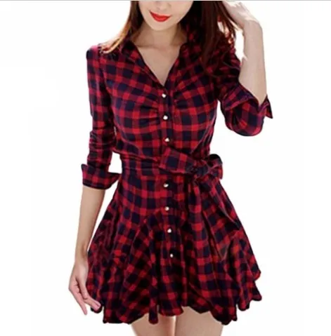 Vestido quadriculado sales