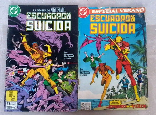 Comics Historietas 2 De Escuadron Suicida T  Diferentes C/u