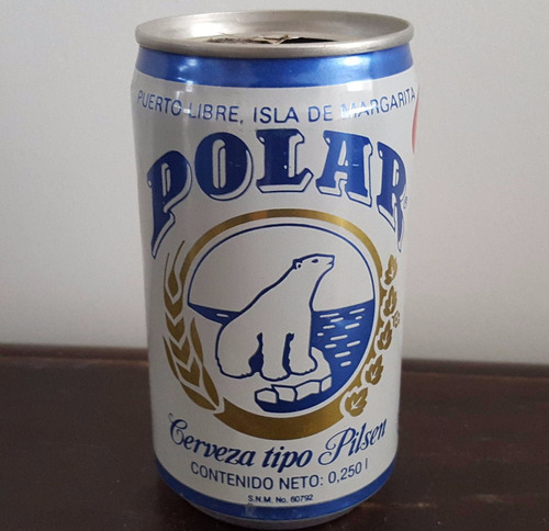 Mini Lata De Colección Cerveza Venezuela Polar