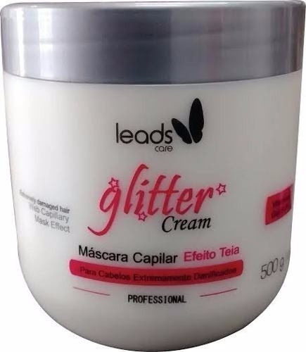 Leads Care Máscara Capilar Efeito Teia Glitter Cream 500g