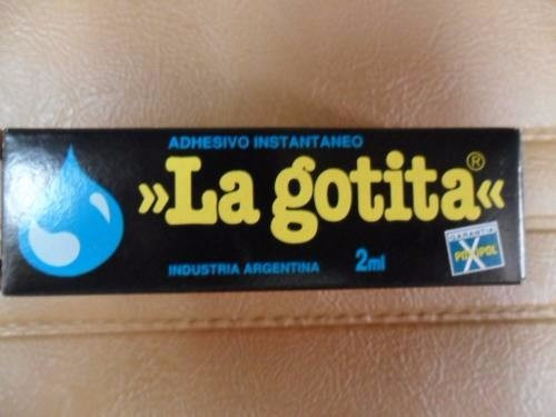 Imagen 2 de 2 de La Gotita De Poxipol 2ml Pegamento Adhesivo Herramienta