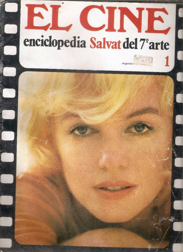 Enciclopedia Salvat De 7° Arte - Nro 1   - Marilyn Monroe