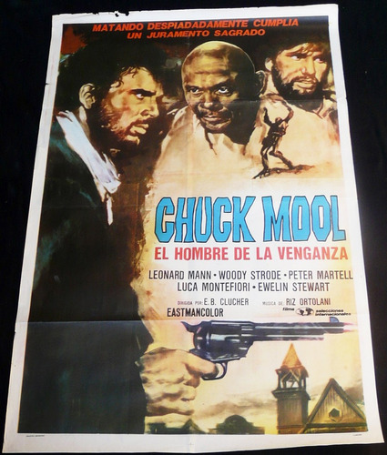 Afiche Cine Antiguo Chuck Mool El Hombre De Venganza 30033