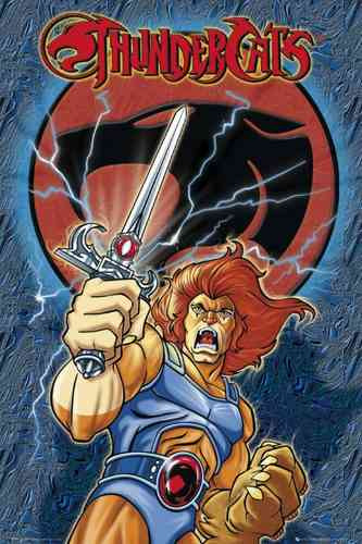 Poster Importado De Thundercats - Lion-o - 90 X 60 Cm